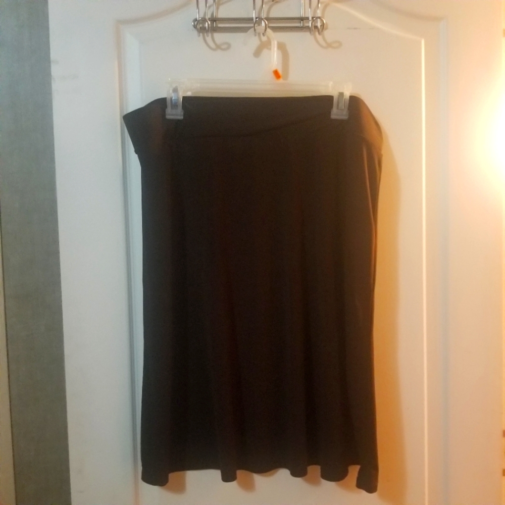 Merona XL Knee-length Brown Skirt